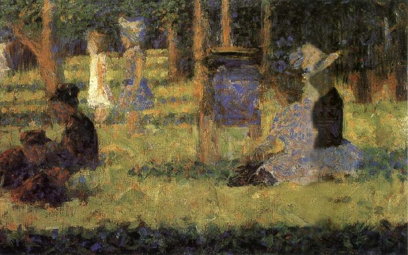 Georges Seurat The Grand Jatte of Sunday afternoon